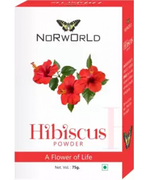 Norworld Hibiscus Powder for Both Skin and Hair 75gm
